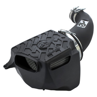 aFe® - Momentum® GT Aluminum Black Cold Air Intake System with Pro Dry S Gray Filter