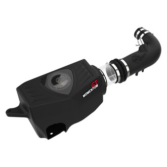 aFe® - Momentum® GT Aluminum Black Cold Air Intake System with Pro Dry S Gray Filter