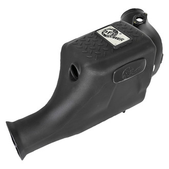 aFe® - Diesel Elite® Magnum Force® Stage 2 Si Aluminum Black Cold Air Intake System with Pro Dry S Gray Filter
