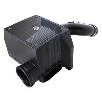 aFe® - Magnum Force® Stage 2 Si Aluminum Black Cold Air Intake System with Pro Dry S Gray Filter