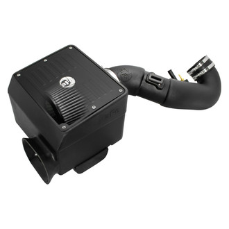aFe® - Magnum Force® Stage 2 Si Aluminum Black Cold Air Intake System with Pro Dry S Gray Filter