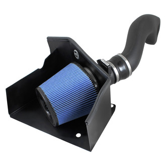 aFe® - Magnum Force® Stage 2 Aluminum Black Cold Air Intake System with Pro 5R Blue Filter