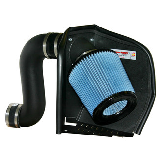 aFe® - Magnum Force® Stage 2 Aluminum Black Cold Air Intake System with Pro 5R Blue Filter