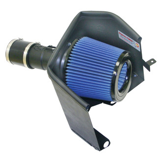 aFe® - Magnum Force® Stage 2 Aluminum Black Cold Air Intake System with Pro 5R Blue Filter