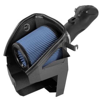 aFe® - Magnum Force® Stage 2 Aluminum Black Cold Air Intake System with Pro 5R Blue Filter