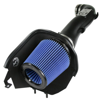 aFe® - Magnum Force® Stage 2 Aluminum Black Cold Air Intake System with Pro 5R Blue Filter
