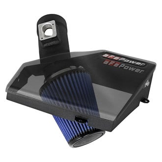 aFe® - Magnum Force® Stage 2 Aluminum Black Cold Air Intake System with Pro 5R Blue Filter