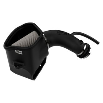 aFe® - Magnum Force® Stage 2 Plastic Black Cold Air Intake System with Pro Dry S Gray Filter