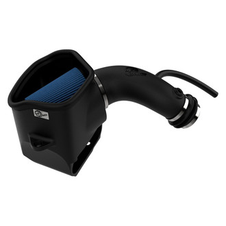 aFe® - Magnum Force® Stage 2 Plastic Black Cold Air Intake System with Pro 5R Blue Filter