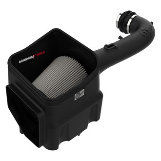 aFe® - Magnum Force® Stage 2 Plastic Black Cold Air Intake System with Pro Dry S Gray Filter