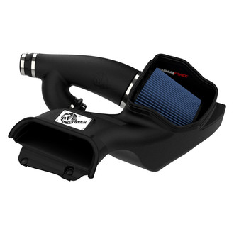 aFe® - Magnum Force® Stage 2 Plastic Black Cold Air Intake System with Pro 5R Blue Filter