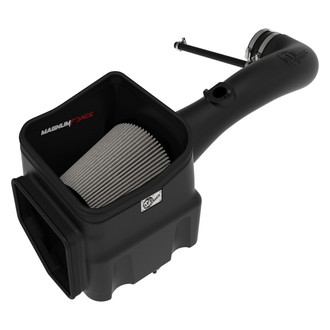 aFe® - Magnum Force® Stage 2 Plastic Black Cold Air Intake System with Pro Dry S Gray Filter