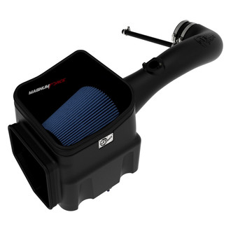 aFe® - Magnum Force® Stage 2 Plastic Black Cold Air Intake System with Pro 5R Blue Filter