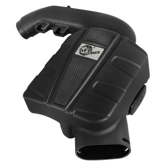 aFe® - Magnum Force® Stage 2 Si Aluminum Black Cold Air Intake System with Pro 5R Blue Filter