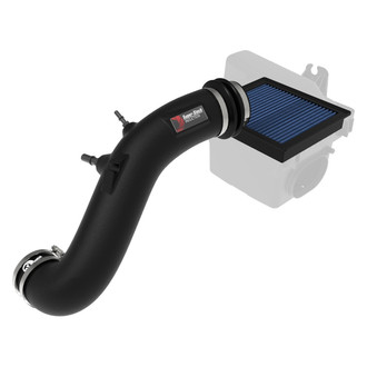 aFe® - Magnum Force Super Stock Black Cold Air Intake System with Pro 5R Blue Filter