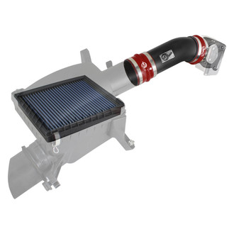 aFe® - Magnum Force Super Stock Aluminum Black Cold Air Intake System with Pro 5R Blue Filter