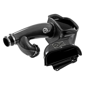 aFe® - Magnum Force® Stage 2 Track Series Black/Gray Carbon Fiber Cold Air Intake System with Pro 5R Blue Filter