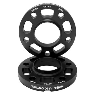 aFe® - Black Anodized CNC Machined 6061-T6 Aluminum Wheel Spacers