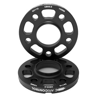 aFe® - Black Anodized CNC Machined 6061-T6 Aluminum Wheel Spacers