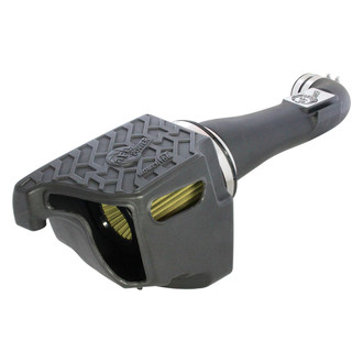 aFe® - Momentum® GT Aluminum Black Cold Air Intake System with Pro Guard 7 Tan Filter