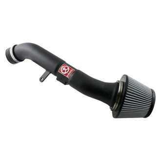 Takeda® - Retain Stage 2 Aluminum Black Short Ram Air Intake System with Pro Dry S Gray Filter