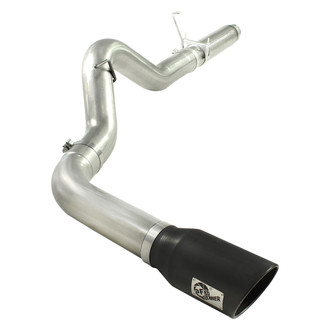 aFe® - Large Bore HD™ 409 SS DPF-Back Exhaust System with Single Side Exit