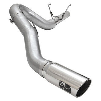 aFe® - Large Bore HD™ 409 SS DPF-Back Exhaust System with Single Side Exit