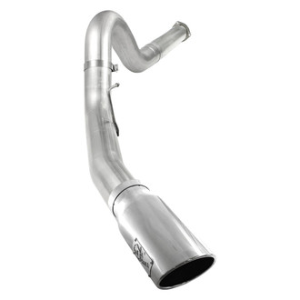 aFe® - Large Bore HD™ 409 SS DPF-Back Exhaust System with Single Side Exit