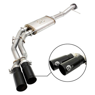 aFe® - Rebel Series™ 409 SS Cat-Back Exhaust System with Dual Side Exit