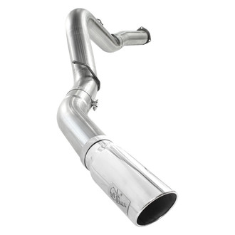 aFe® - Large Bore HD™ 409 SS DPF-Back Exhaust System with Single Side Exit