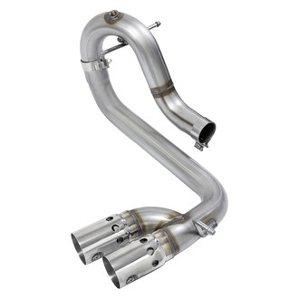 aFe® - Rebel Series™ 409 SS DPF-Back Exhaust System with Dual Side Exit