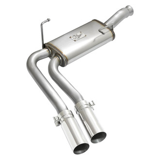 aFe® - Rebel Series™ 409 SS Cat-Back Exhaust System with Dual Side Exit