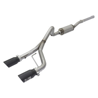aFe® - Rebel Series™ 409 SS Cat-Back Exhaust System with Split Rear Exit