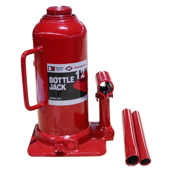 AFF® - 12 t 9.05" to 17.32" Super Duty Hydraulic Bottle Jack