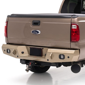 Affordable Offroad® - Elite Series Full Width Raw Rear HD Bumper