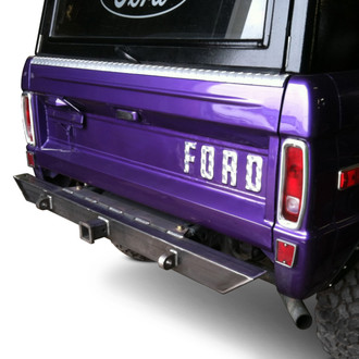 Affordable Offroad® - Affordable Series Mid Width Black Powder Coated Front HD Bumper with Pre-Runner Guard and Rear HD Bumper