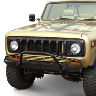 Affordable Offroad® - Affordable Series Mid Width Black Powder Coated Front HD Bumper with Pre-Runner Guard