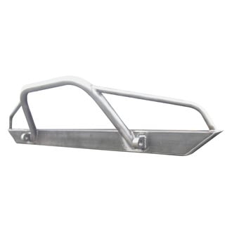 Affordable Offroad® - Affordable Series Mid Width Black Powder Coated Front HD Bumper with Pre-Runner Guard