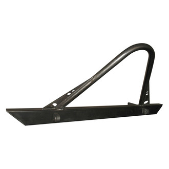 Affordable Offroad® - Affordable Series Mid Width Black Powder Coated Front HD Bumper with Stinger
