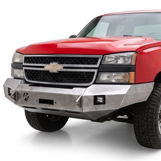 Affordable Offroad® - Elite Series Full Width Raw Front Winch Modular Bumper