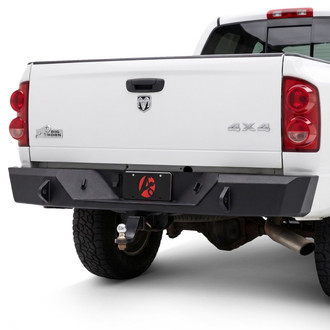 Affordable Offroad® - Elite Series Full Width Raw Rear HD Bumper