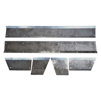 Affordable Offroad® - Raw Lower Door and Side Panel Armor