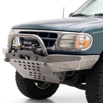 Affordable Offroad® - Elite Series Full Width Raw Front Winch Modular Bumper