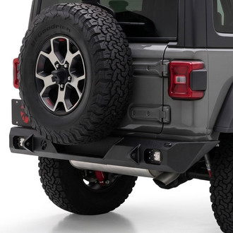 Affordable Offroad® - Elite Series Full Width Raw Rear HD Bumper