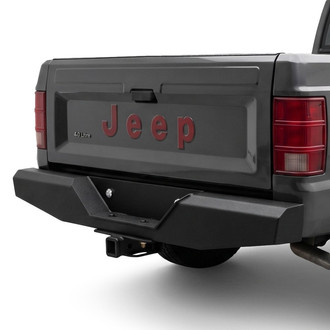 Affordable Offroad® - Elite Series Full Width Raw Rear HD Bumper