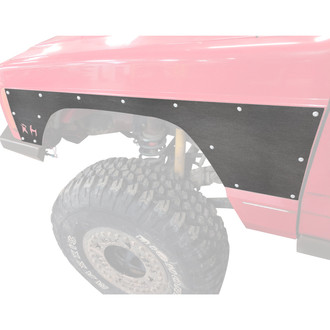 Affordable Offroad® - Raw Front Body Armors with Rub Rails