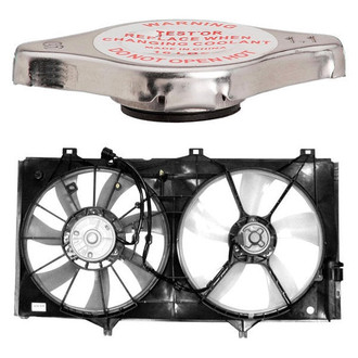 Agility® - 2-Pc Dual Radiator and Condenser Fan Assembly Kit