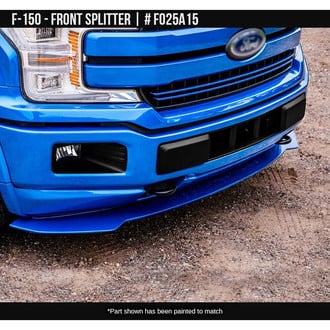 Air Design® - Satin Black Front Bumper Splitter
