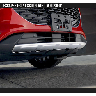 Air Design® - Satin Silver Front Skid Plate
