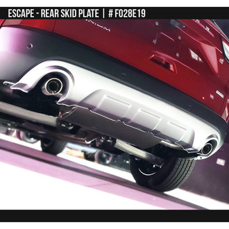 Air Design® - Satin Silver Rear Skid Plate